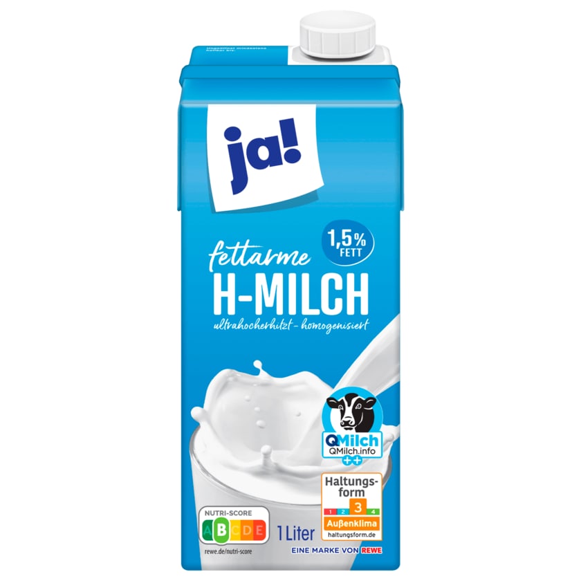 ja! H-Milch 1,5% 1l